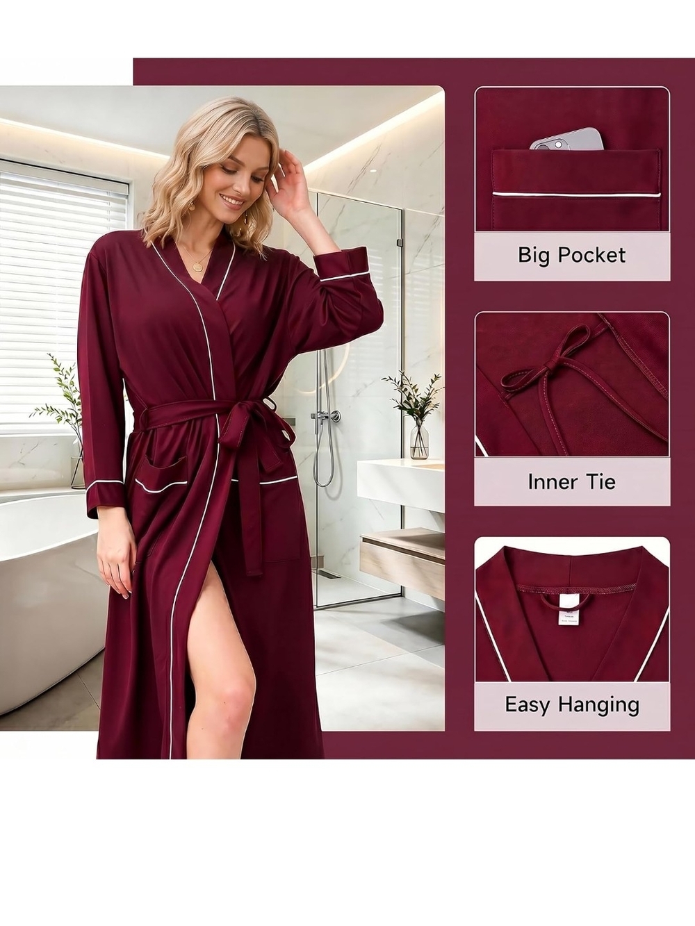 Womens Robe - Picture 2 of 2